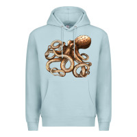 Blue Mist octopus Premium Hoodie - LillyAllenDesigns