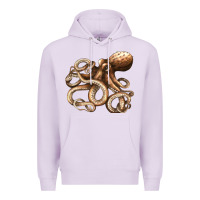 Lilac octopus Premium Hoodie - LillyAllenDesigns