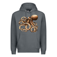 Rock octopus Premium Hoodie - LillyAllenDesigns