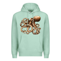 Seafoam octopus Premium Hoodie - LillyAllenDesigns