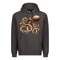 Smoke octopus Premium Hoodie - LillyAllenDesigns