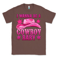Chestnut i wanna be a cowboy baby Classic Tee - texasbilliewilder