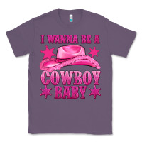 Lavender i wanna be a cowboy baby Classic Tee - texasbilliewilder