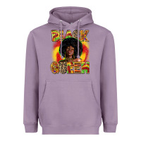 Lavender Black queen juneteenth Heavyweight Hoodie - Zillion Design Studio