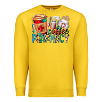 Lemon coffee pharmacy Premium Sweatshirt - RacoonDesign