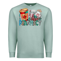 Seafoam coffee pharmacy Premium Sweatshirt - RacoonDesign