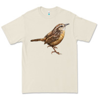 Bone Ccarolina Wren Premium Tee - LillyAllenDesigns
