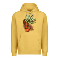 Antique Gold Coral Reef Premium Hoodie - LillyAllenDesigns