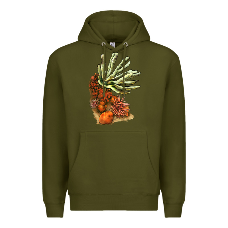 Coral Reef Premium Hoodie by LillyAllenDesigns | Teevron