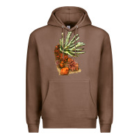 Chestnut Coral Reef Premium Hoodie - LillyAllenDesigns