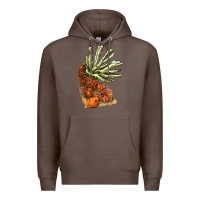 Coffee Coral Reef Premium Hoodie - LillyAllenDesigns