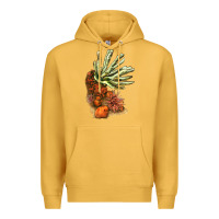 Mustard Coral Reef Premium Hoodie - LillyAllenDesigns