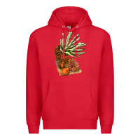 Red Coral Reef Premium Hoodie - LillyAllenDesigns