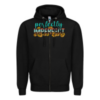 Black perfectly imperfect Zipper Hoodie - texasbilliewilder