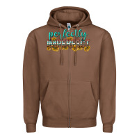 Chestnut perfectly imperfect Zipper Hoodie - texasbilliewilder