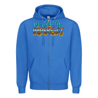 True Royal perfectly imperfect Zipper Hoodie - texasbilliewilder