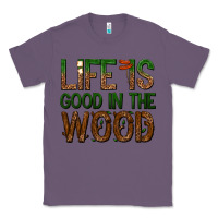Lavender life is good in the wood Classic Tee - texasbilliewilder