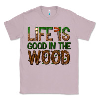 Lilac life is good in the wood Classic Tee - texasbilliewilder