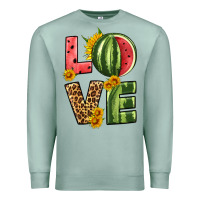 Seafoam love watermelon Premium Sweatshirt - HRA Design Shop