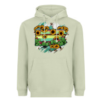Matcha Pennsylvania State Map Heavyweight Hoodie - RanaPortraitStore