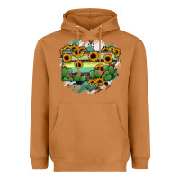 Meerkat Pennsylvania State Map Heavyweight Hoodie - RanaPortraitStore