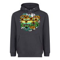 Smoke Pennsylvania State Map Heavyweight Hoodie - RanaPortraitStore