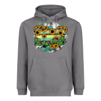 Storm Pennsylvania State Map Heavyweight Hoodie - RanaPortraitStore