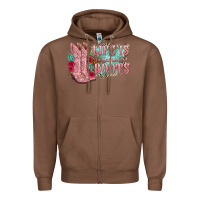 Chestnut life is better in the boots Zipper Hoodie - texasbilliewilder