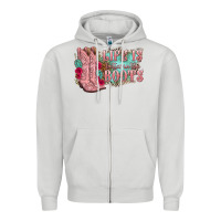 Dove Grey life is better in the boots Zipper Hoodie - texasbilliewilder