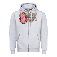 Heather Grey life is better in the boots Zipper Hoodie - texasbilliewilder