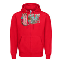 Red life is better in the boots Zipper Hoodie - texasbilliewilder