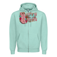 Seafoam life is better in the boots Zipper Hoodie - texasbilliewilder