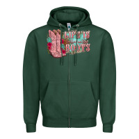 Sports Green life is better in the boots Zipper Hoodie - texasbilliewilder