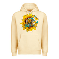 Pina Colada western sunflower  cross believe Premium Hoodie - BarkalooDesign