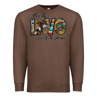 Chestnut for the love love of the horses Premium Sweatshirt - CowhideDigitalArt