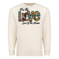 Sandshell for the love love of the horses Premium Sweatshirt - CowhideDigitalArt