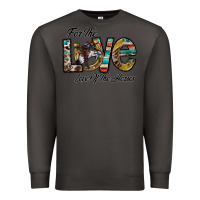 Smoke for the love love of the horses Premium Sweatshirt - CowhideDigitalArt