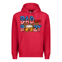 Cardinal bad and boozy usa Premium Hoodie - AdoDesignShop