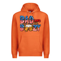 Carrot bad and boozy usa Premium Hoodie - AdoDesignShop