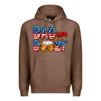 Chestnut bad and boozy usa Premium Hoodie - AdoDesignShop