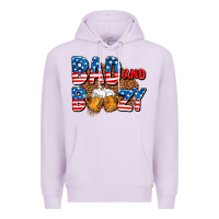 Lilac bad and boozy usa Premium Hoodie - AdoDesignShop