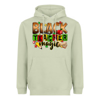 Matcha Black Teacher magic juneteenth Heavyweight Hoodie - Zillion Design Studio