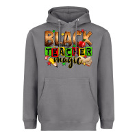 Storm Black Teacher magic juneteenth Heavyweight Hoodie - Zillion Design Studio