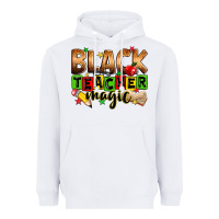 White Black Teacher magic juneteenth Heavyweight Hoodie - Zillion Design Studio