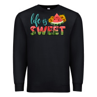 Black life is sweet Premium Sweatshirt - HRA Design Shop