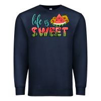 Navy life is sweet Premium Sweatshirt - HRA Design Shop