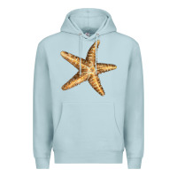 Blue Mist Starfish Premium Hoodie - LillyAllenDesigns