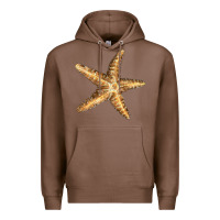 Chestnut Starfish Premium Hoodie - LillyAllenDesigns