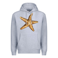 Heather Grey Starfish Premium Hoodie - LillyAllenDesigns