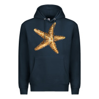 Navy Starfish Premium Hoodie - LillyAllenDesigns